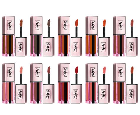 ysl water stain 2020|YSL matte lip stain.